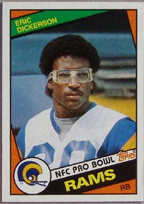 Erik Dickerson 1984-85 Topps Rookie Card PSA 8