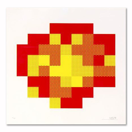 Invader - Explosion (Framed)