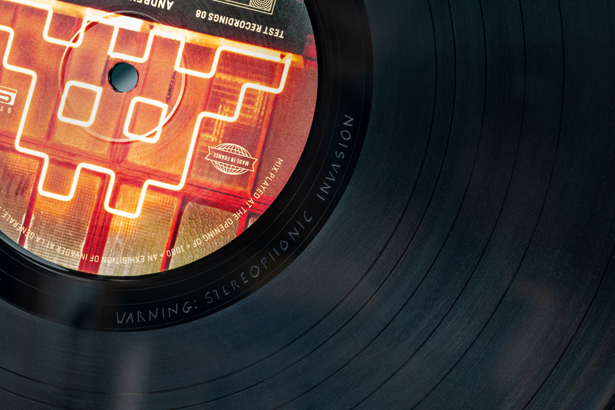 Invader - Andrew Sharpley Collaboration Vinyl Album