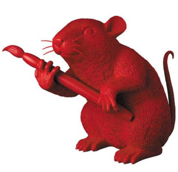 Banksy - Love Rat by Banksy x Sync x Brandalism x Medicom Toy (Red)