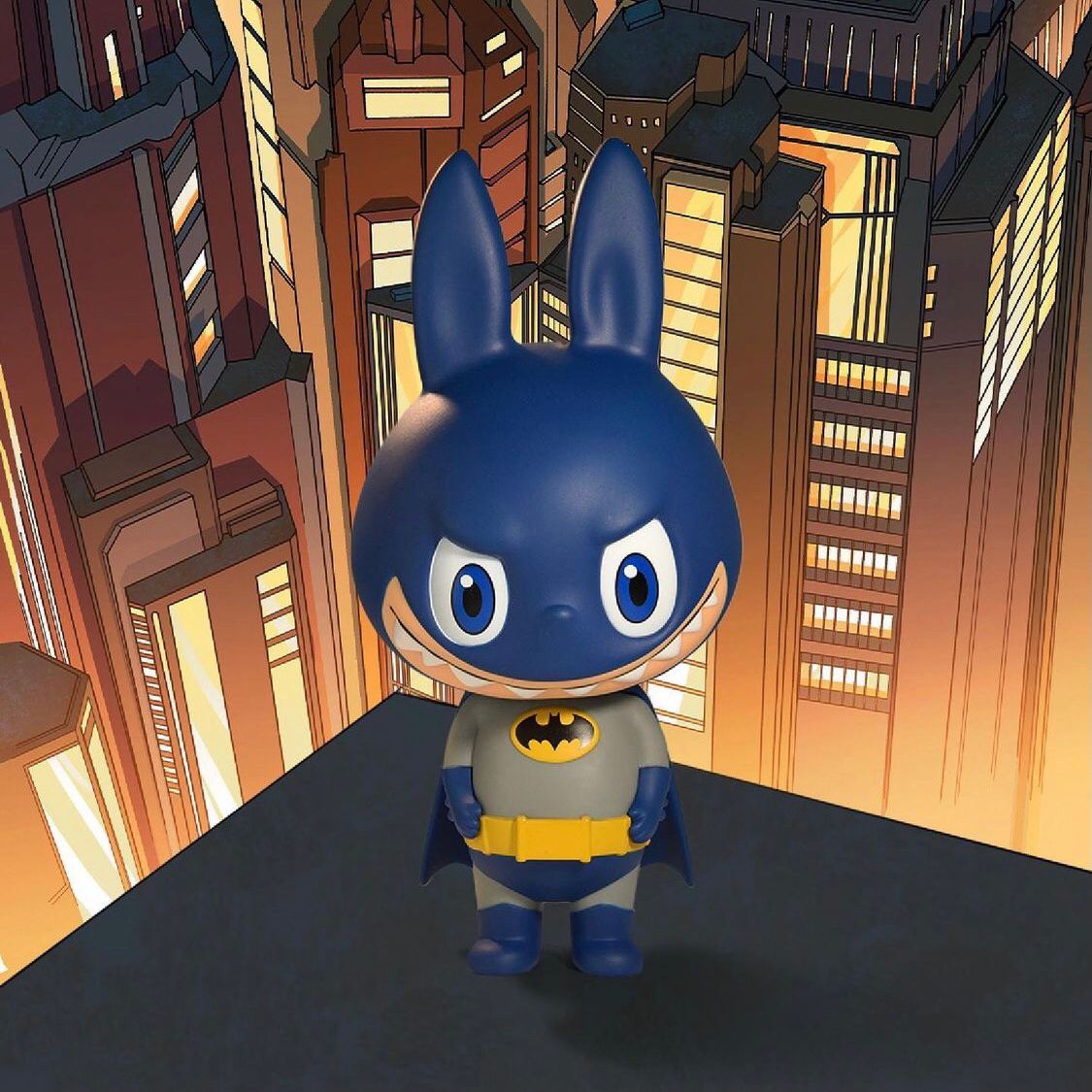 Kasing Lung - "Batman" Labubu (Blue)
