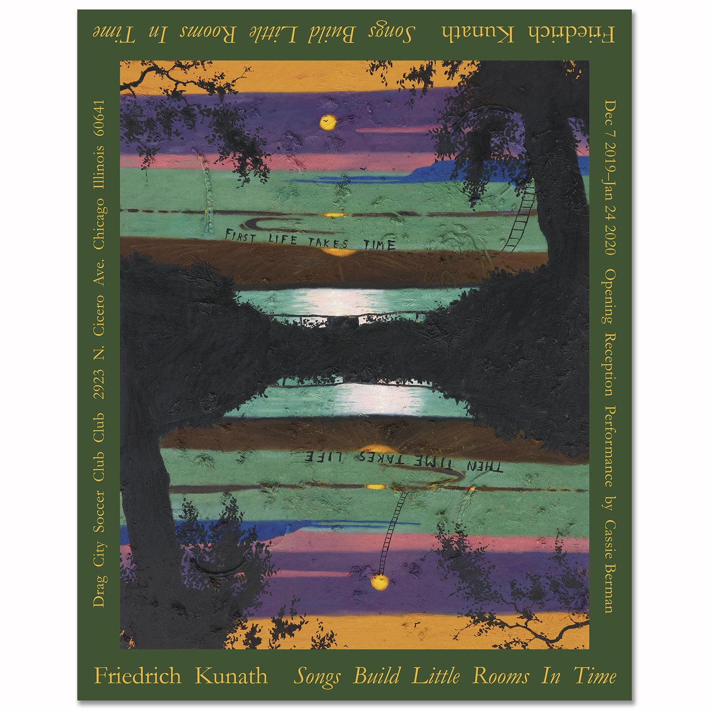 Friedrich Kunath - Songs Build Little Rooms in Time no.2 (signed)