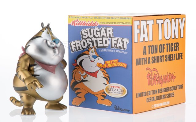 Ron English - Cereal Killers Fat Tony (Gold)