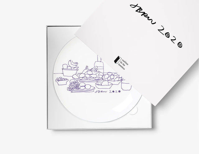 Jonas Wood -Coalition for the Homeless Plate