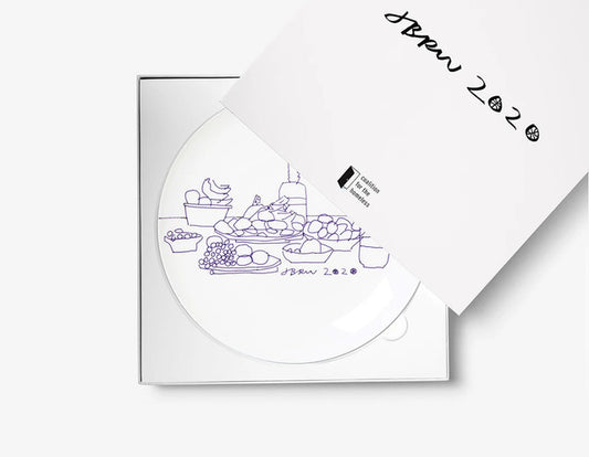 Jonas Wood -Coalition for the Homeless Plate