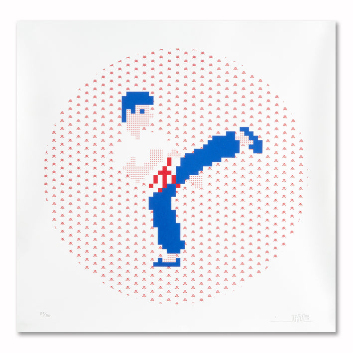 Invader - Kung Fu (Framed)