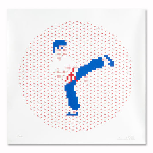 Invader - Kung Fu (Framed)