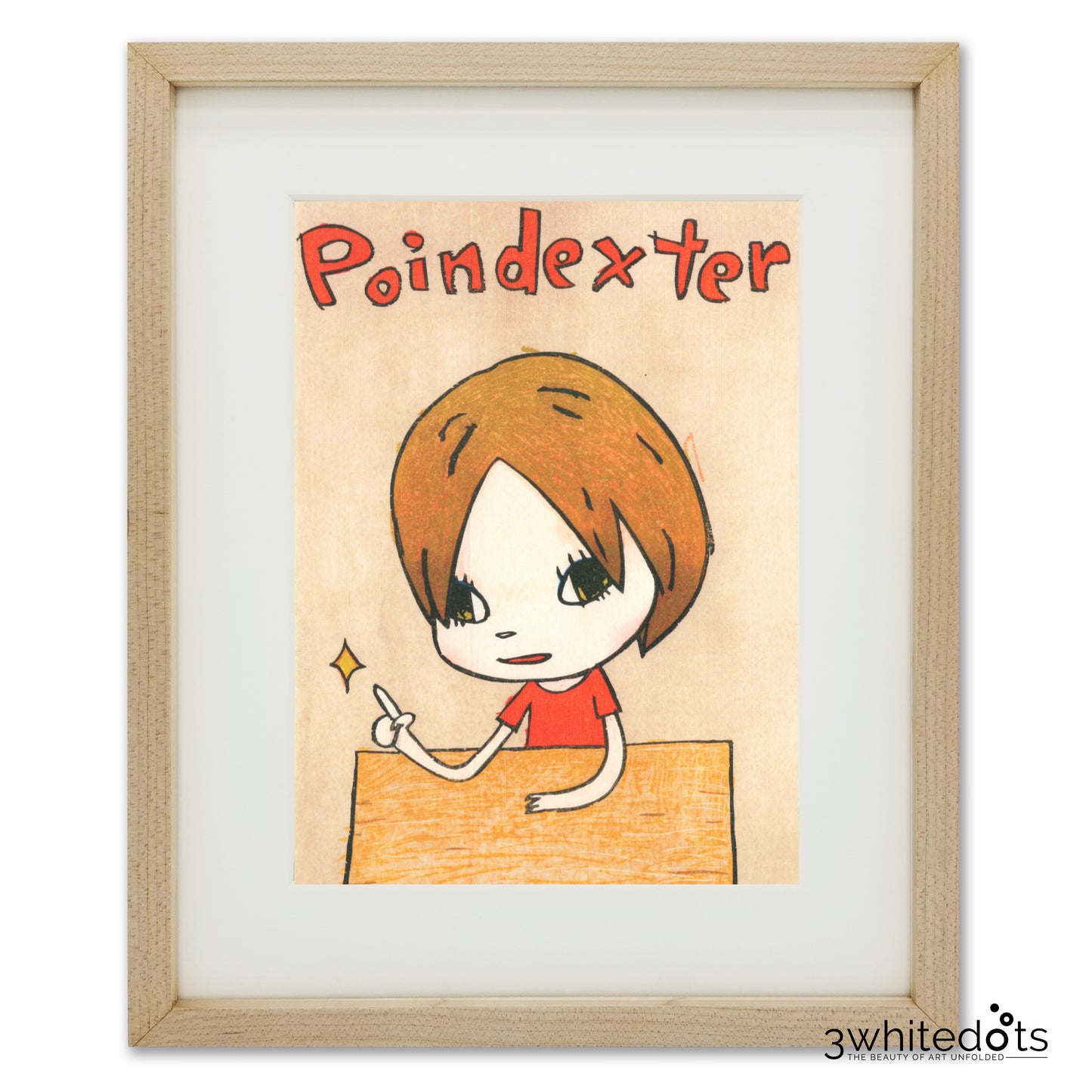 Yoshitomo Nara - Poindexter (Framed Official Print)