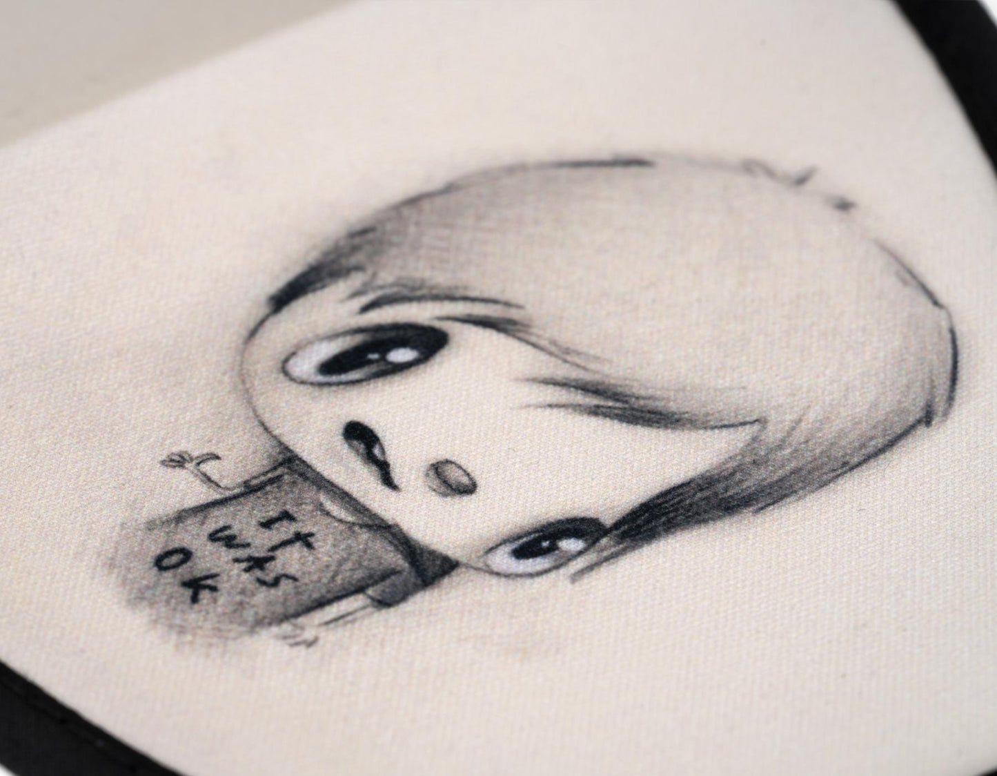 Javier Calleja - Reusable Hygienic Face Mask "It Was Okay" Signed Edition