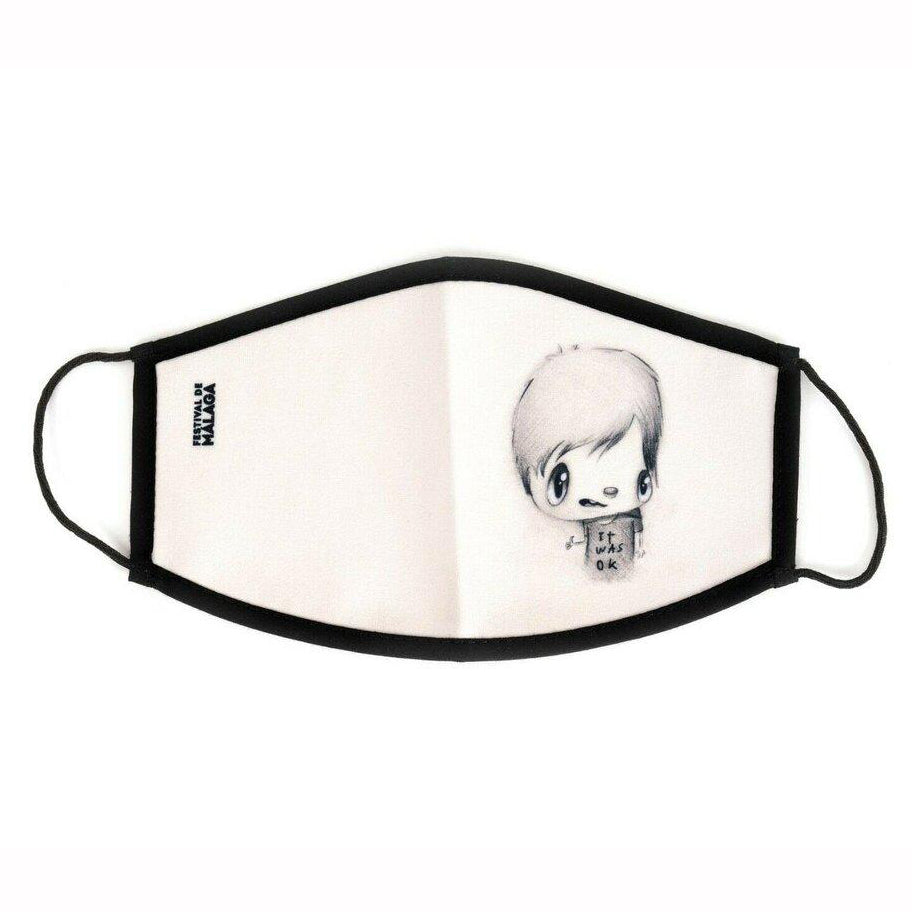 Javier Calleja - Reusable Hygienic Face Mask "It Was Okay" Signed Edition