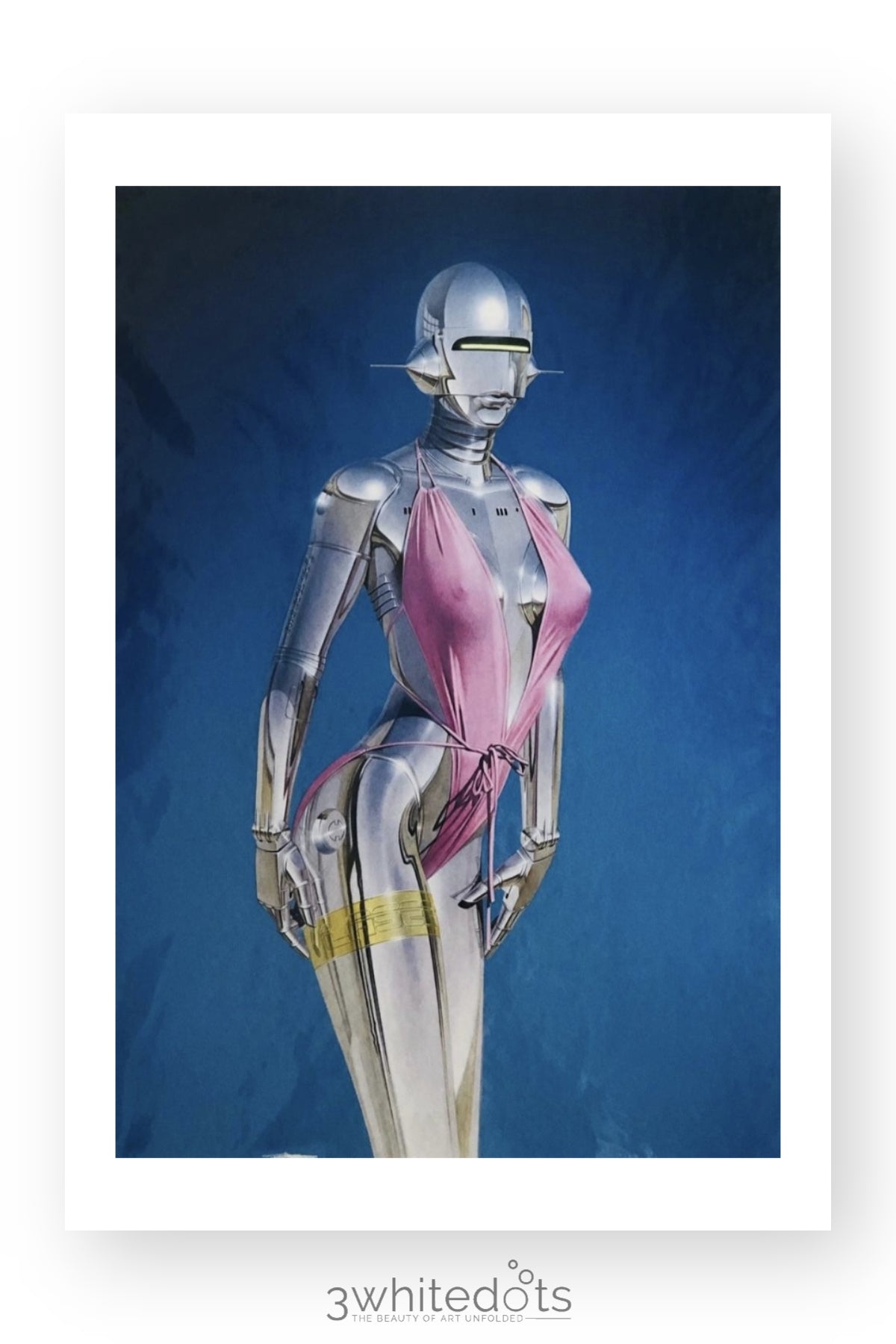 Hajime Sorayama - Untitled (Pink Swimsuit)