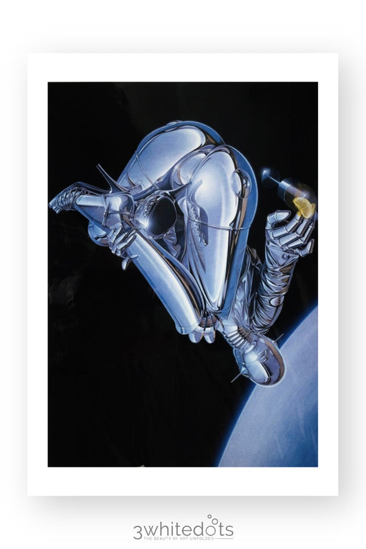 Hajime Sorayama - Untitled (Zero Gravity)
