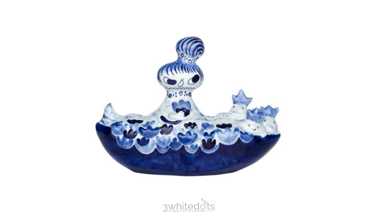 Ayako Rokkaku -  "Untitled" ceramic sculpture