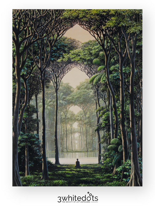 Tomas Sanchez - En el paisaje interior Print