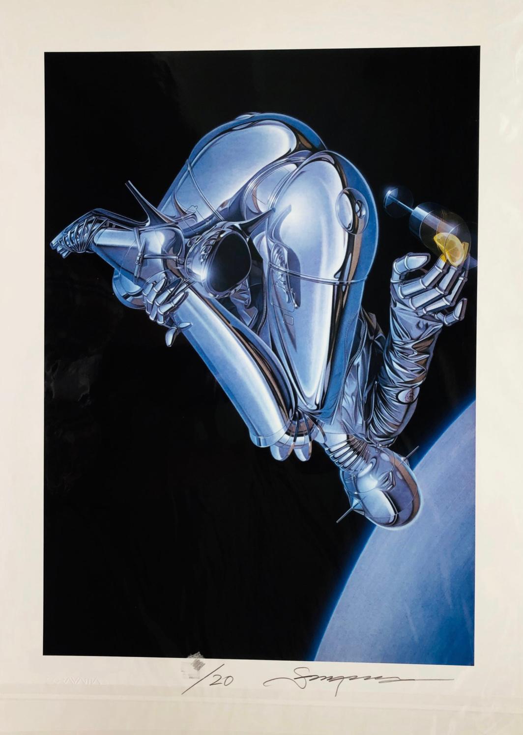 Hajime Sorayama - Untitled (Zero Gravity)