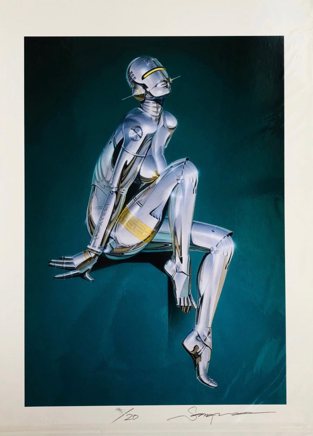 Hajime Sorayama - Sitting On A Step