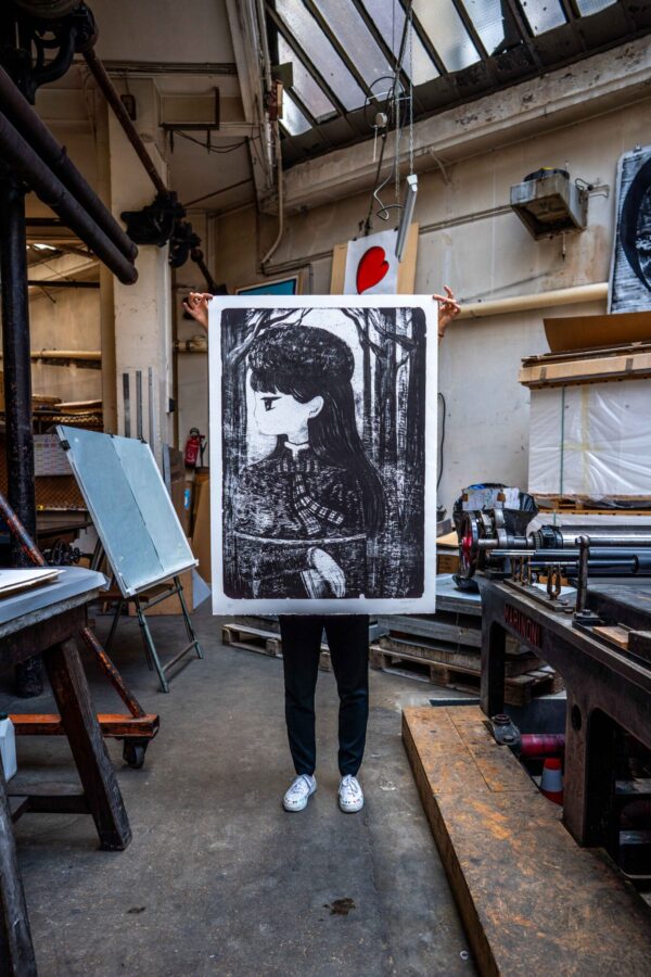 Stickymonger - Faith (Framed)