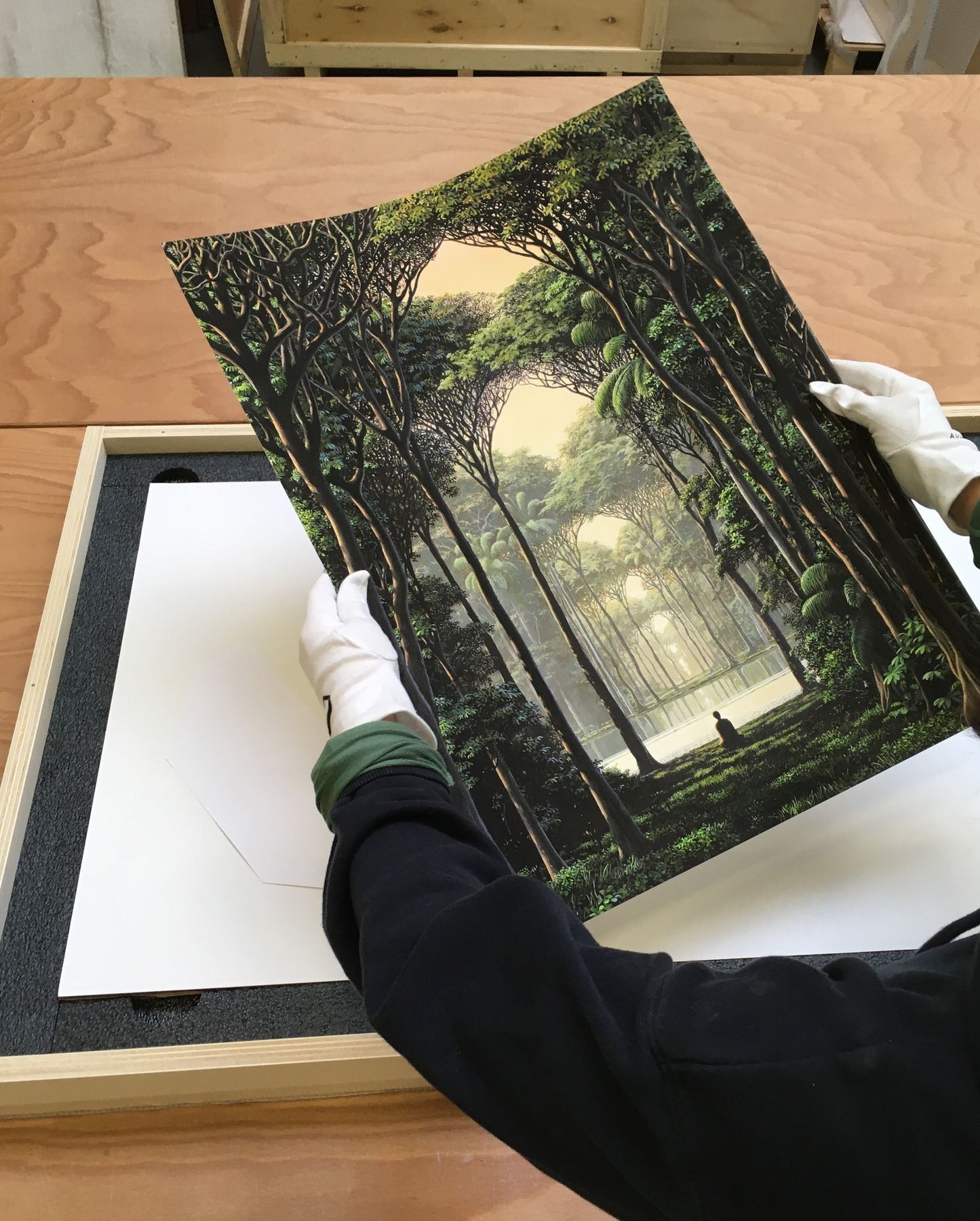 Tomas Sanchez - En el paisaje interior Print