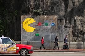Invader Returns to Hong Kong for another Invasion, 2017