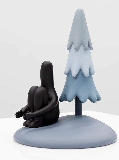 LY - Waiting for Luv - Limited Edition Poly Resin Sculptures - 52cm - 2