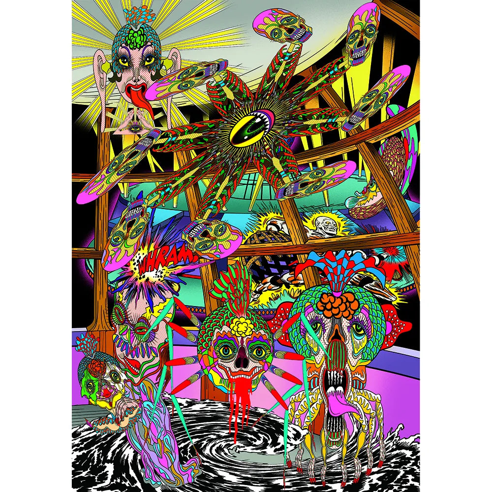 Keiichi Tanaami - "Air Movement" Edition Print