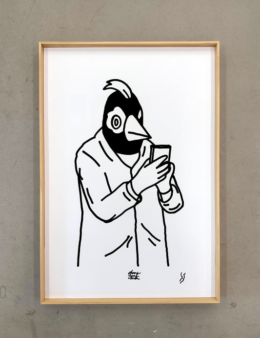 New Normal - Who's on Facebook (2021), original paper by Chang Teng-yuan 張騰遠