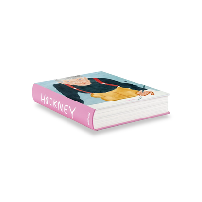 David Hockney - A Bigger Book with a Merc Newson bookstand