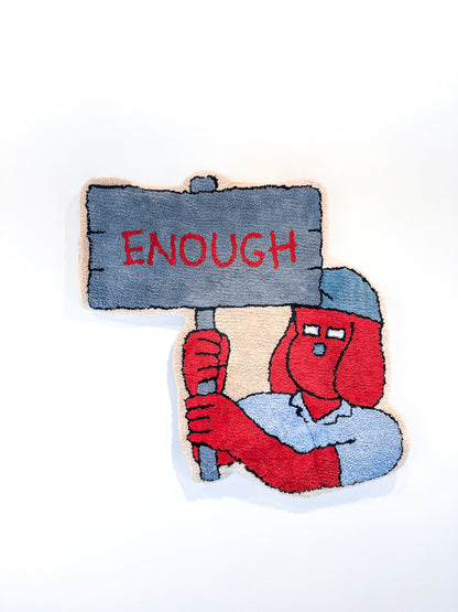 Jun Oson - "Enough" Limited Edition Rug