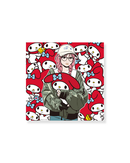 Backside Works - My Melody - B (Sanrio) Poster – 3WhiteDots Backside Works - My Melody - B (Sanrio) Poster – 3WhiteDots