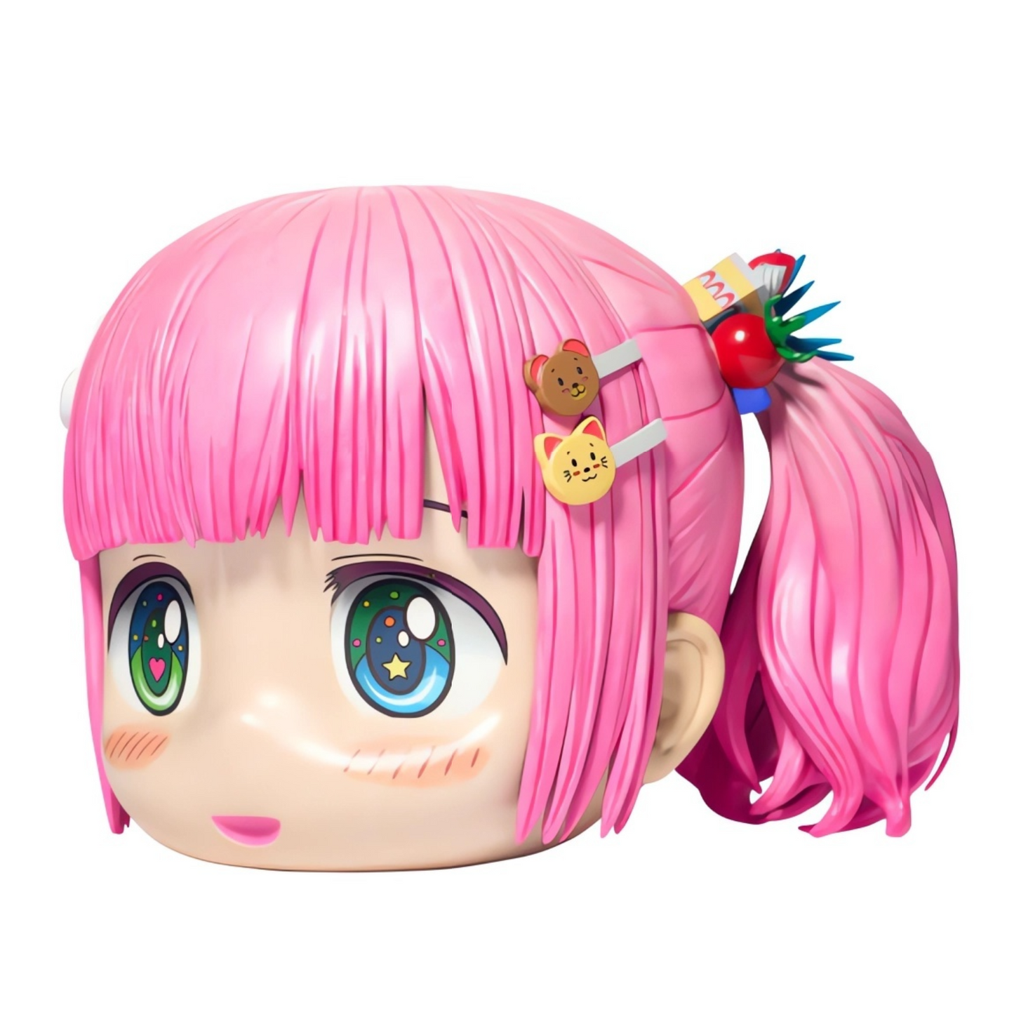 Mr. Hikari Head Collectible Pink (2025), limited edition sculpture by Mr.