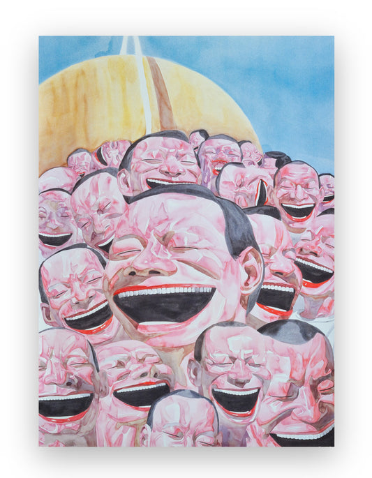 Yue Minjun - Smile-ism No.3