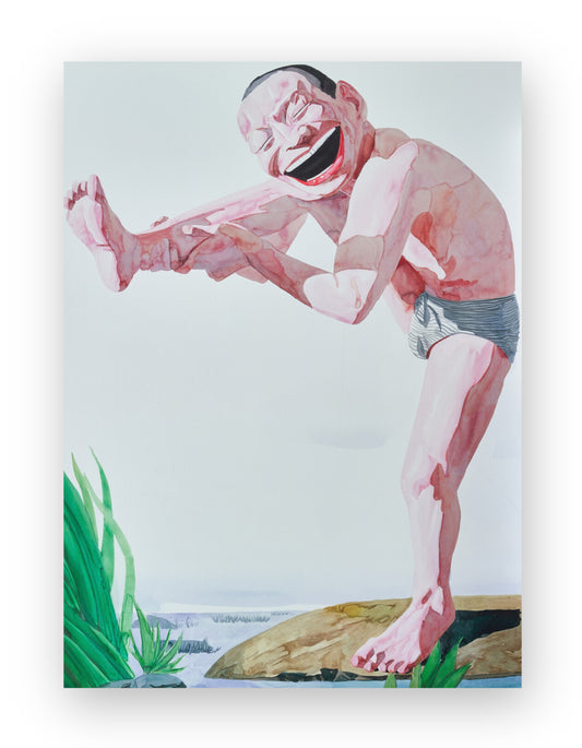 Yue Minjun - Smile-ism No.6