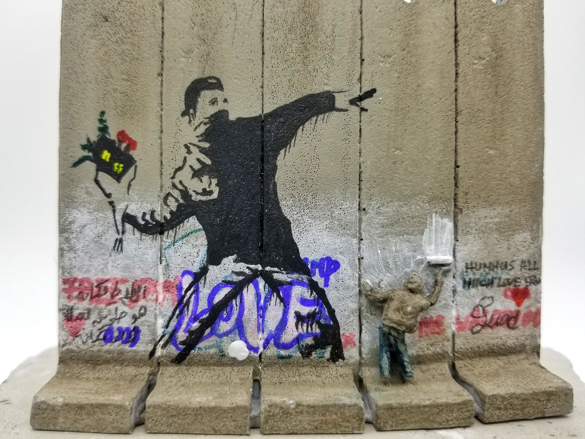 Banksy Walled Off Flower Bomber