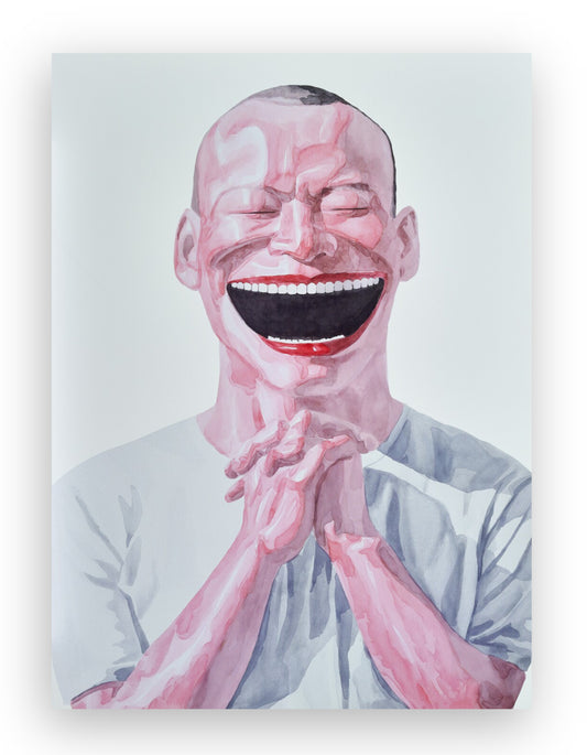 Yue Minjun - Smile-ism No.23