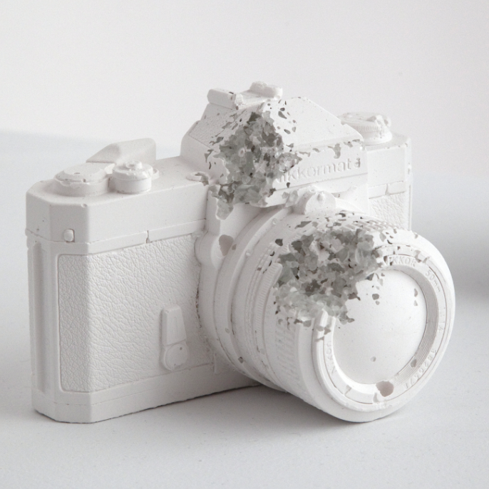 Daniel Arsham - Reach Ruin Nikon Eroded Camera