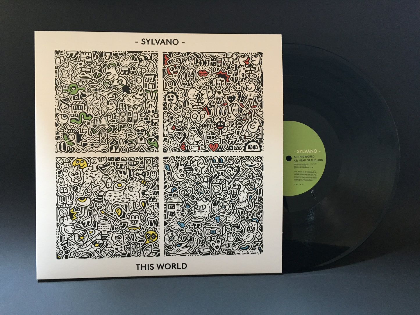 Mr. Doodle - Coverart LP/EP The World Silvano