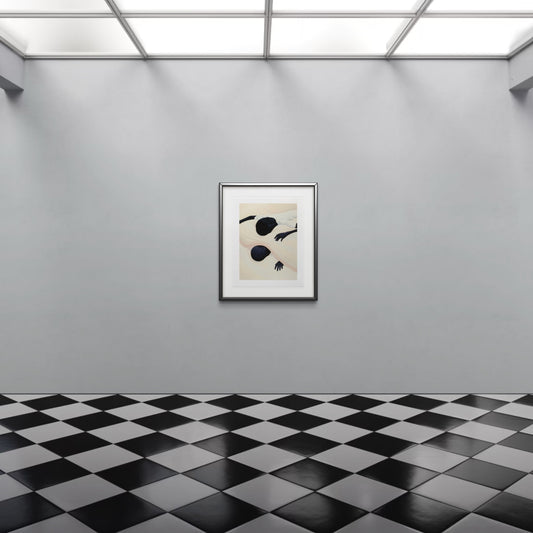 Alex Gardner - Rather Be Sweaty (Framed) - Limited Edition Giclée and Silkscreen Print - 91.4 × 72.1 cm