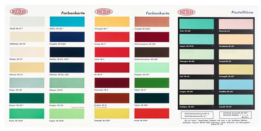 Damien Hirst - H2 Colour Chart