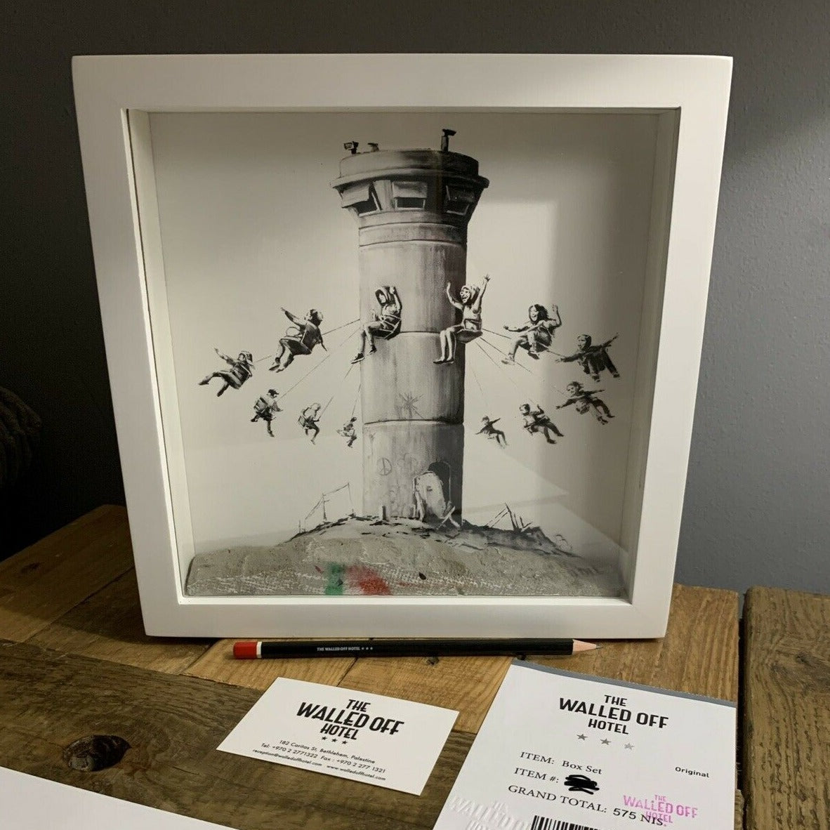 Banksy - The Walled off Hotel - Box Set