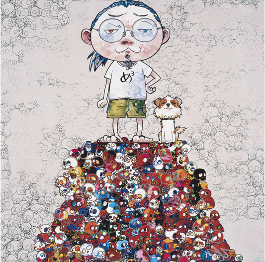 Takashi Murakami - Pom & Me: On the Red Mound of the Dead
