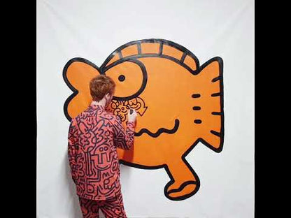 Mr. Doodle - Orange Fish