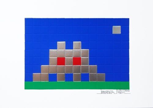 Invader - Home Earth Limited Print 2010