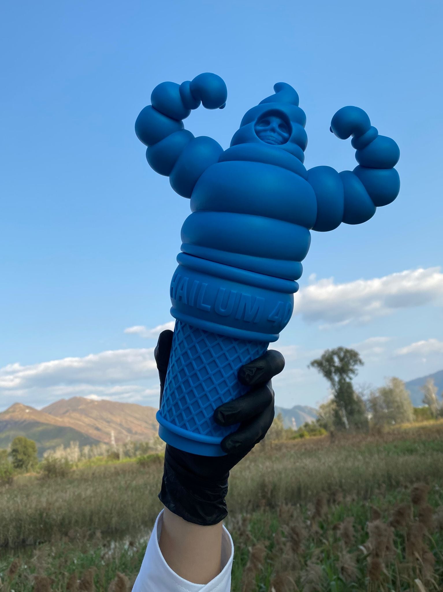 Jimmy Rice - Hailum 40 (Big Version Blue Color) – 3WhiteDots