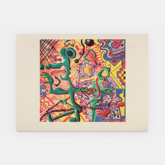 Ratfinkbonerthunk (Signed) (1990), limited edition print by Kenny Scharf