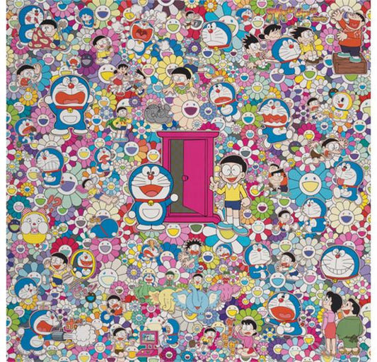 Takashi Murakami - Many Things Await Beyond Anywhere Door (Dokodemo door) (Framed)
