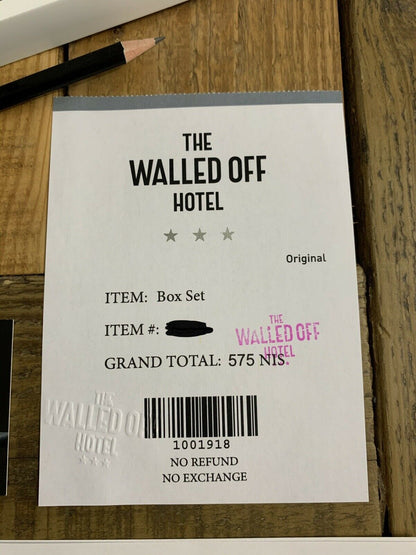 Banksy - The Walled off Hotel - Box Set