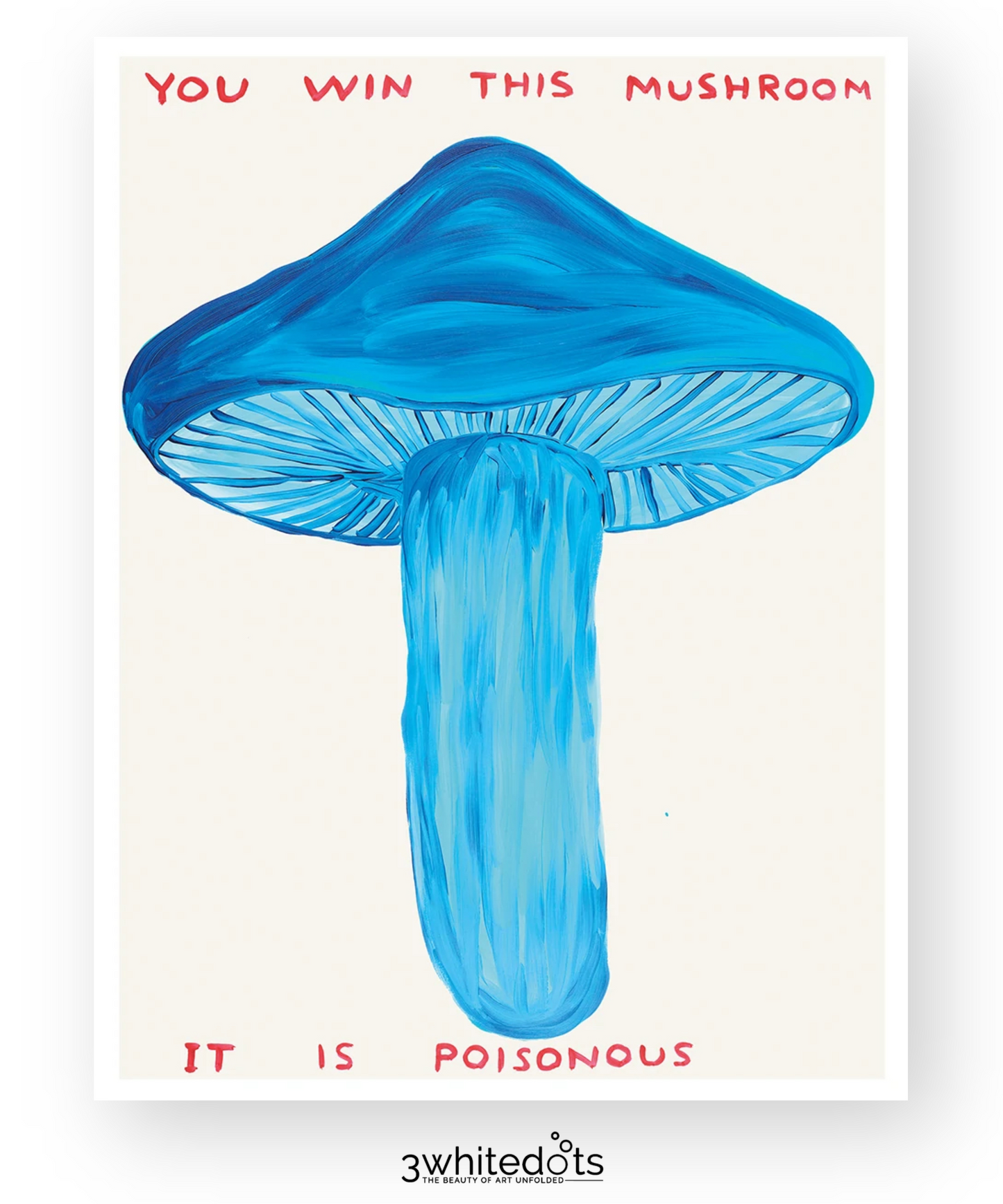 David Shrigley - You win this mushroom