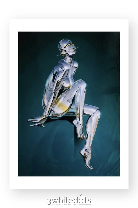 Hajime Sorayama - Sitting On A Step