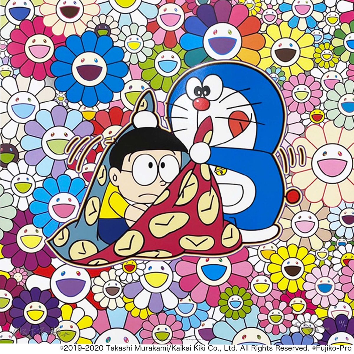 Takashi Murakami - Time Furoshiki